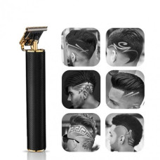 Професійний тример для чоловіків для стриження бороди та волосся, акумуляторний, чорний