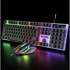 T350 ігрова мембранна клавіатура та миша, LED-підсвітка, дротовий комплект для ПК
