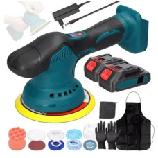 Акумуляторна ротаційно-ексцентрикова полірувальна машина  DOMOTEC 48V