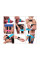 Спортивний кінезіотейп EasyFit Kinesio еластичний пластир для м'язів і зв'язок чорний