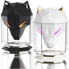 Зволожувач повітря Вовк, 650 мл, ультразвуковий, з RGB-підсвіткою, портативний, ароматичний