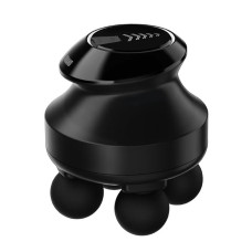 Масажер для голови AND LY-883, глибокий вібраційний масаж, акумуляторний, чорний