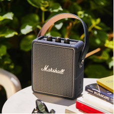 Портативна колонка Marshall Stockwell II Bluetooth 5.0, 20 Вт, до 20 годин роботи, швидка зарядка USB-C, чорна