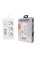 Мережевий фільтр Power Socket F09U 3 розетки, 4 USB + Type-C, 2 м, чорний/білий