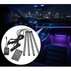 Подсветка для салона автомобиля  LED AMBIENT HR-01678 (многоцветная) влагозащитная