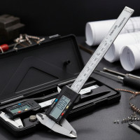 Електронний штангенциркуль Digital Caliper з LCD мікрометр у кейсі цифровий у кейсі