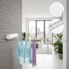 Автоматическая веревка для белья Автоматическая вытяжная настенная вешалка Бельевая сушилка