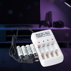 Зарядное устройство для батареек аккумулятора ААА Jiabao Digital Charger JB-212 AA/AAA