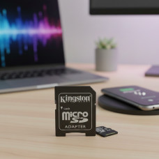 Карта памяти microSD Kingston 128 ГБ Class 10 UHS-I для смартфонов, планшетов, камер и дронов