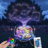 Светодиодная RGB лента MDX-265 10 м с пультом и USB, влагозащищённая