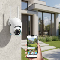 Камера видеонаблюдения PTZ WiFi A1-WIFI/IPC-E27-3 2 Мп с поворотом и управлением через приложение