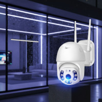 Уличная камера видеонаблюдения IP наружная влагостойкая  поворотная SmartHD Outdoor WiFi PTZ FHD 1080p
