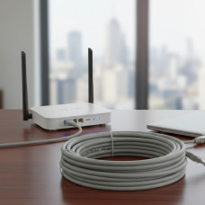 Кабель патч-корд для интернета LAN 20m 13525-10 Сетевой кабель