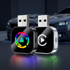 Беспроводной адаптер CarPlay и Android Auto с USB Type-C, поддерживает автоматическое подключение