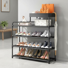 Полка для обуви металлическая на 5 полок, подставка для обуви