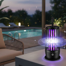 Ловушка для насекомых LY-851 с аккумулятором 4000 мАч и USB зарядкой от комаров и мух