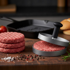 Пресс форма Burger Press UKC для бургеров гамбургеров котлет металлическая 12 мм