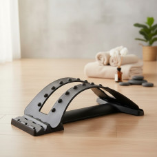 Тренажер для спины и позвоночника 3-х уровневый спортивный мостик массажер Magic Back Suppor