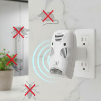 Электромагнитный отпугиватель грызунов (RIDDEX Quad Pest Repelling Aid), прибор от мышей