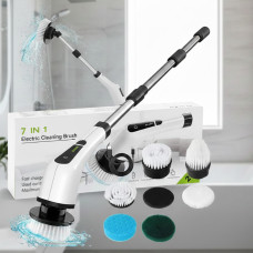 Электрощетка беспроводная универсальная для уборки с насадками Multi-Function Cleaning Brush