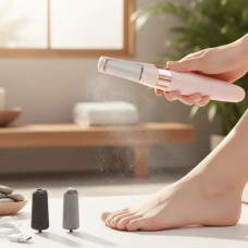 Электрическая пилка для ног Flawless Pedi аппарат для педикюра и пяток, аккумуляторная электрическая пемза