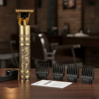 Триммер профессиональный цифровой для волос T9 Машинка для стрижки волос Инструмент для моделирования стрижки