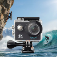 Экшн-камера Eken H9R 4K Ultra HD с Wi-Fi и водонепроницаемым боксом, черная