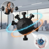 Эспандер для кистей Zelart POWER WRIST с двумя уровнями нагрузки из силикона и металла для тренировки пальцев