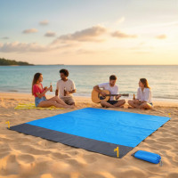 Пляжный водонепроницаемый коврик подстилка покрывало для моря и пикника 200x210 см UKC