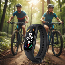 Умный фитнес браслет Band M5 black 5 Hey Plus