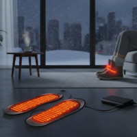 Електричні устілки з підігрівом Heating Insoles USB, універсальні 28,5 см, розмір 35-45