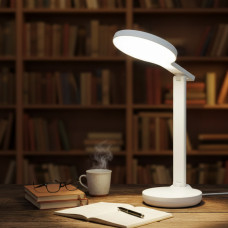 Настольная лампа Bailong BL-3201 с аккумулятором и USB-зарядкой, сенсорное управление, 3 режима светa