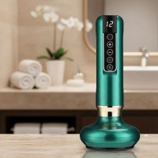 Вакуумный массажер для тела с инфракрасным нагревом MAG-742 аккумуляторный антицеллюлитный прибор для массажа