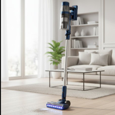 Вертикальный аккумуляторный беспроводной пылесос 2в1 LY815 турбощетка HEPA фильтр